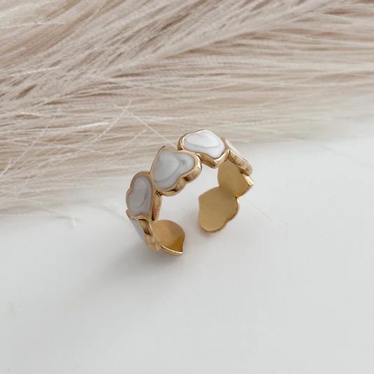 White Muse Ring