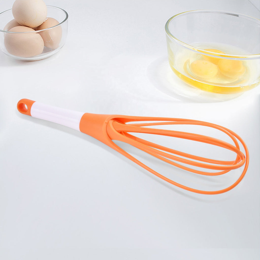Thick Durable Wired Wisk Utensil For Blending Beating Whisking Frothing Stirring