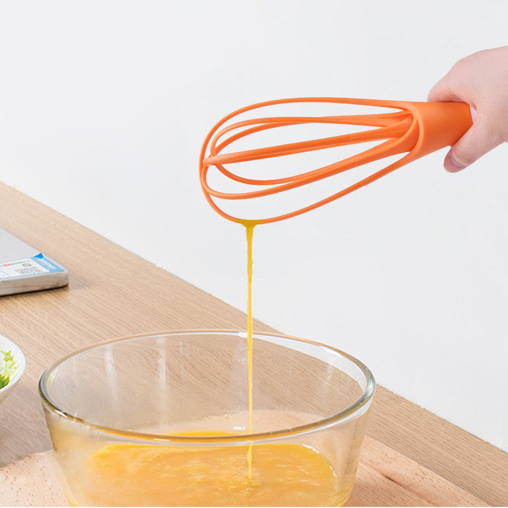 Thick Durable Wired Wisk Utensil For Blending Beating Whisking Frothing Stirring