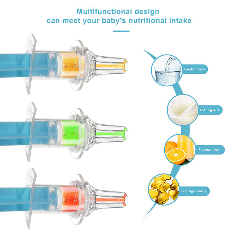 Baby Oral liquid and Medicine Feeding Syringe with Dispenser for Newborns