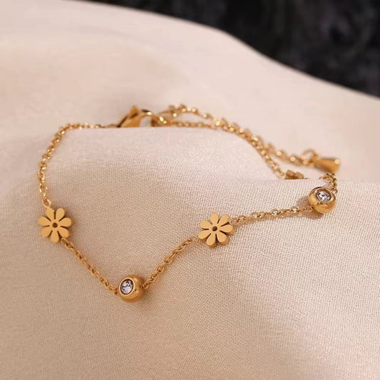 Stardust Floral Bracelet