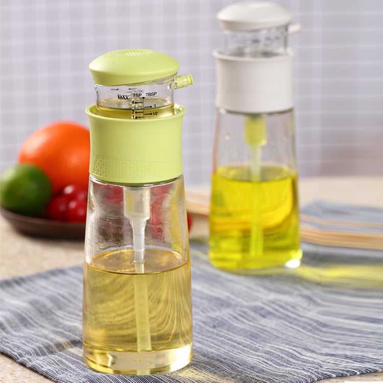 320ml glass creative cooking olive oil dispenser