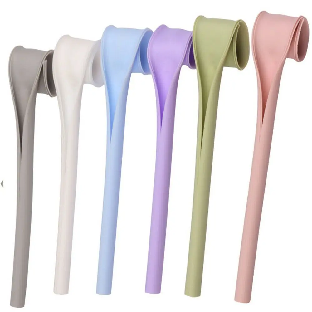 BPA Free Reusable Silicone Straws- Openable Snap Straw