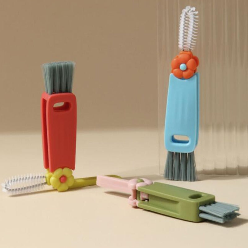 Plastic Water Bottle Cleaning Brush Portable Baby Bottle Brush Water Cup Brush