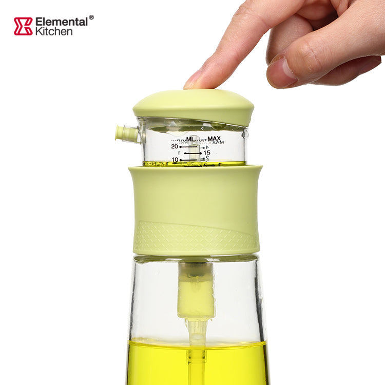 320ml glass creative cooking olive oil dispenser