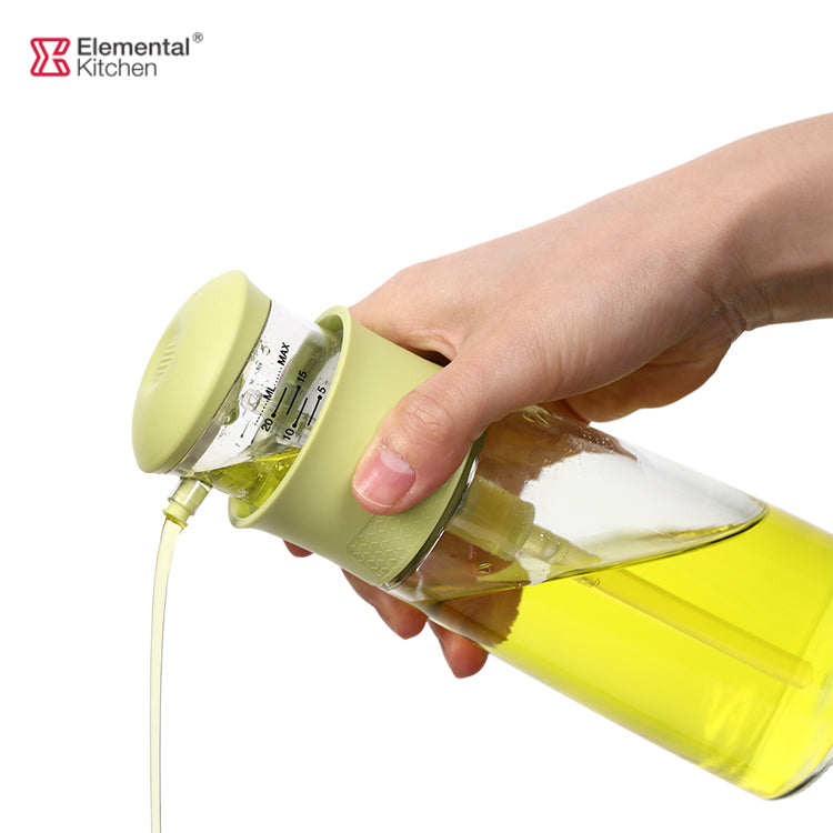 320ml glass creative cooking olive oil dispenser